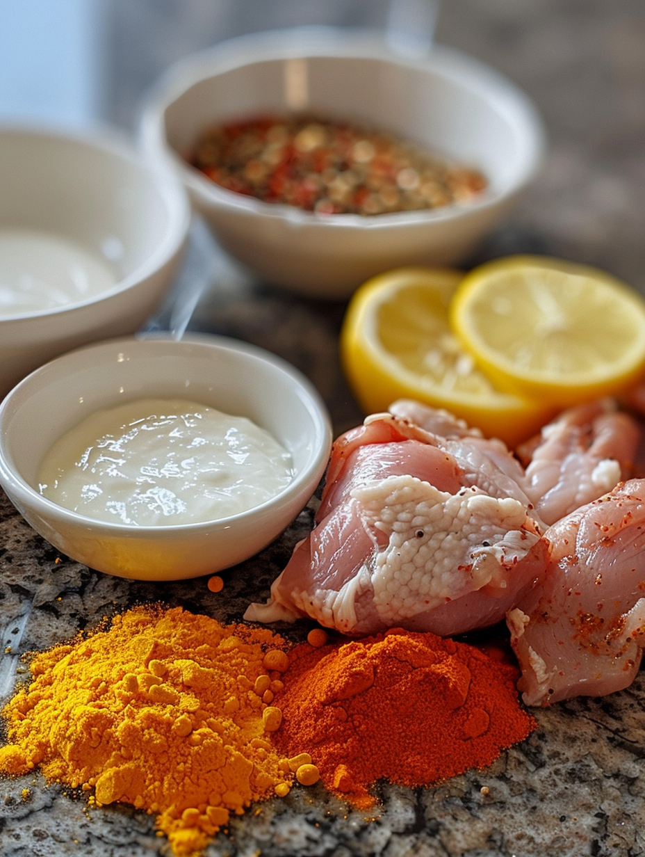 tandoori-ingredients-naan-buns.jpg tandoori marinade ingredients for naan buns